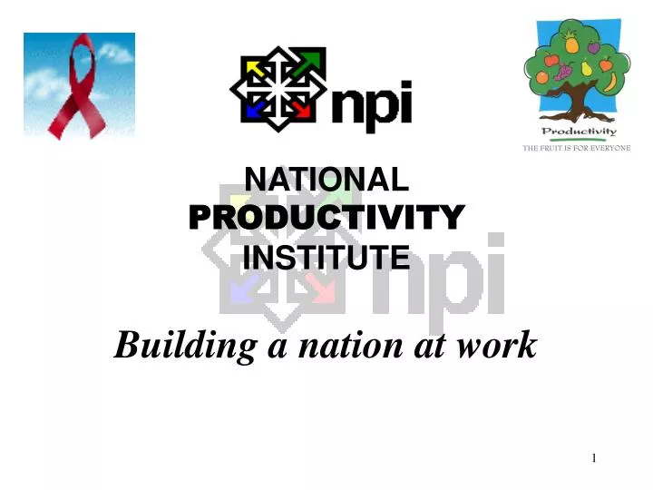 national productivity institute
