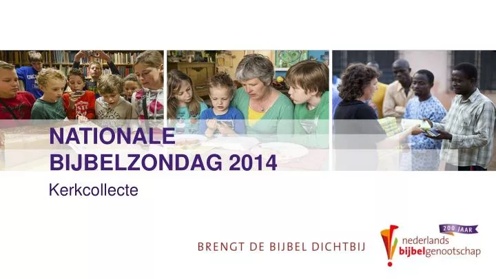 nationale bijbelzondag 2014