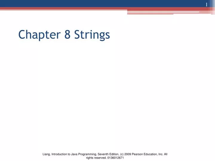 chapter 8 strings