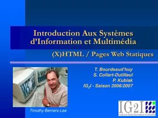 introduction aux syst mes d information et multim dia