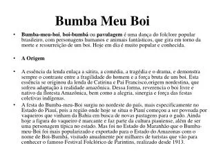 bumba meu boi