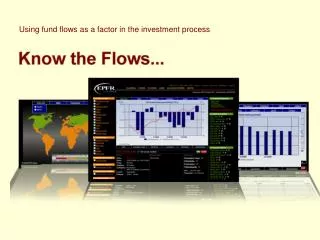 Using fund flows as a factor in the investment process