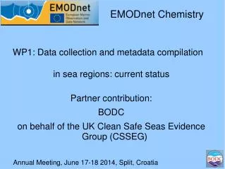 Annual Meeting, June 17-18 2014, Split, Croatia