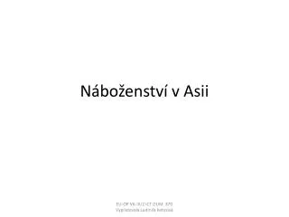 n bo enstv v asii