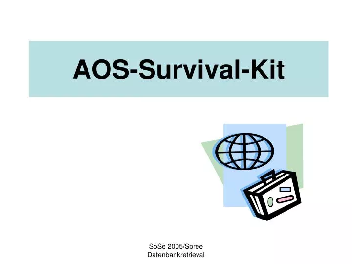 aos survival kit