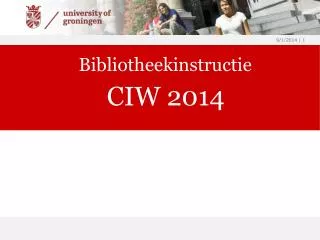 bibliotheekinstructie