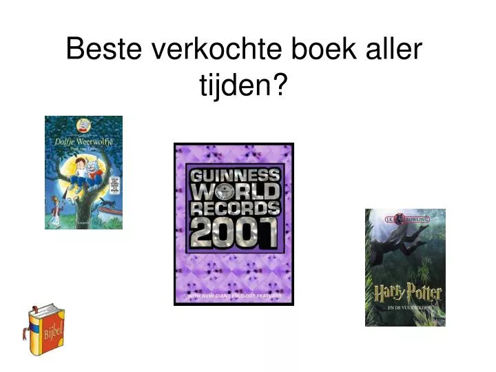 beste verkochte boek aller tijden