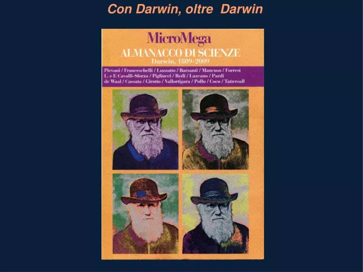 con darwin oltre darwin