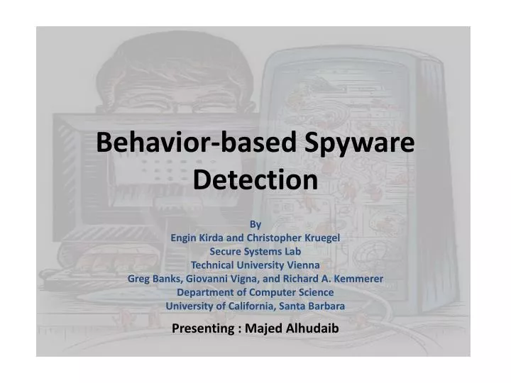 behavior based spyware detection