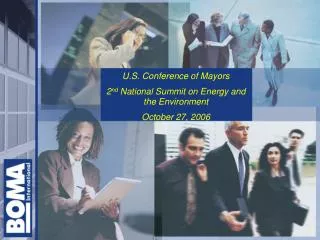 U.S. Conference of Mayors 2 nd National Summit on Energy and the Environment October 27, 2006