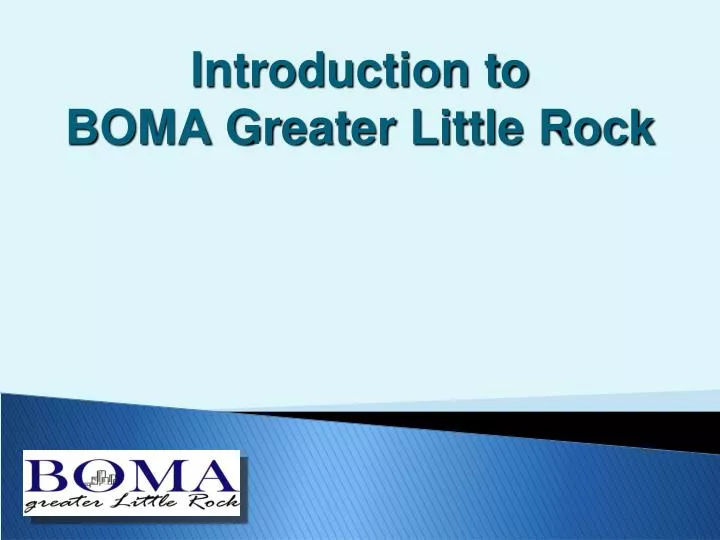 introduction to boma greater little rock