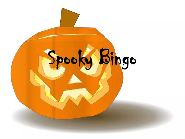 spooky bingo