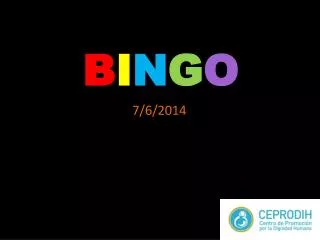 b i n g o