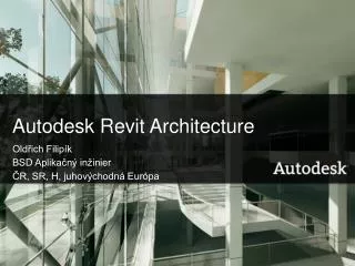 Autodesk Revit Architecture