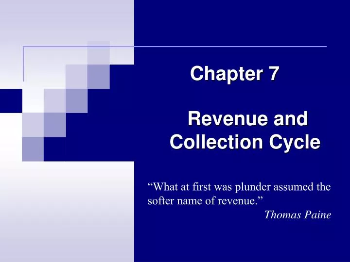 revenue and collection cycle