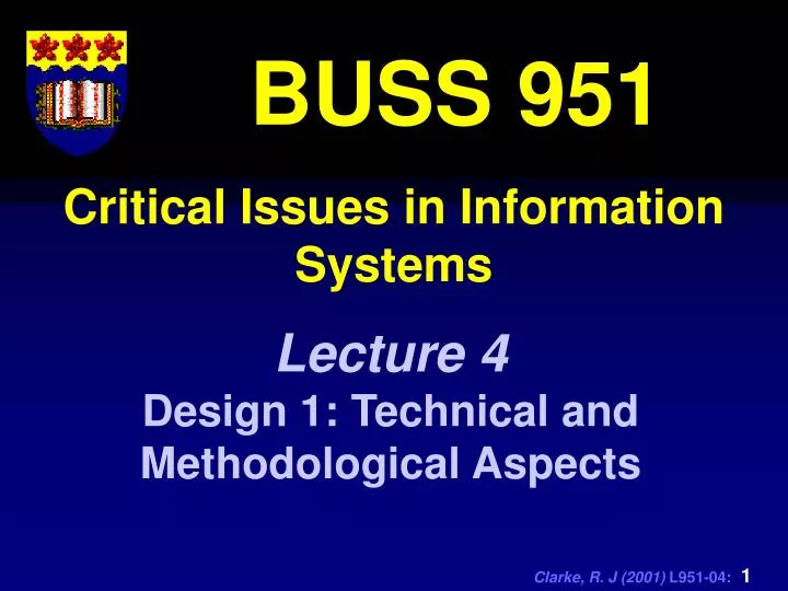 critical issues in information systems