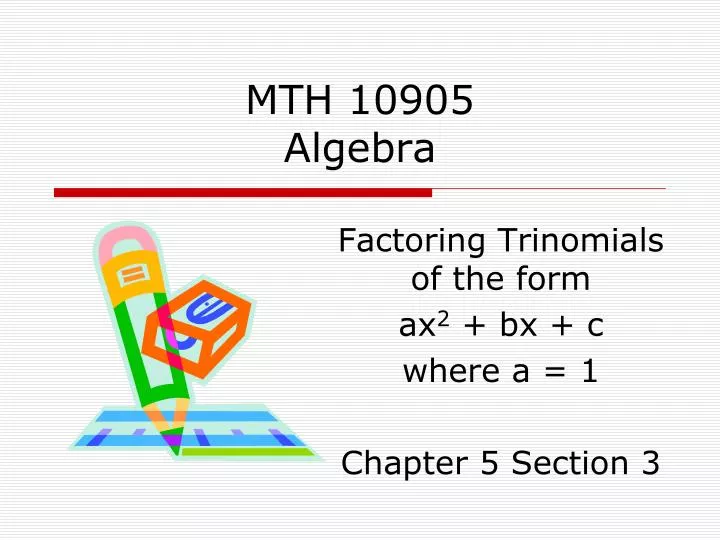 mth 10905 algebra