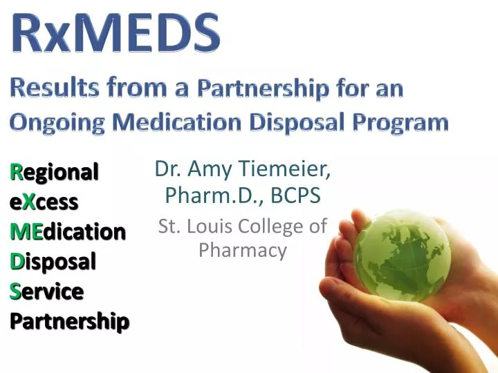 rxmeds results from a partnership for an ongoing medication disposal program
