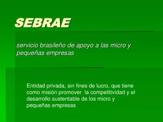 sebrae