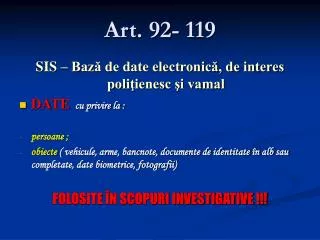 art 92 119