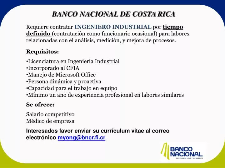 banco nacional de costa rica