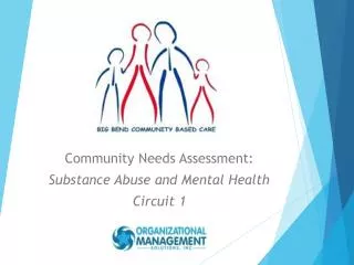 Community Needs Assessment: Substance Abuse and Mental Health Circuit 1