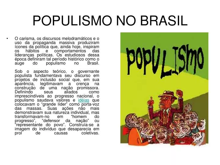 populismo no brasil