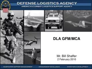 DLA GFM/MCA