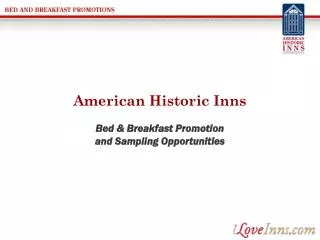 American Historic Inns