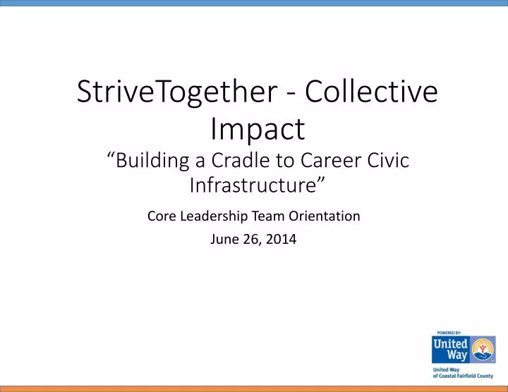 strivetogether collective impact building a cradle to career civic infrastructure