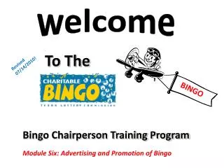 Bingo Chairperson Training Program