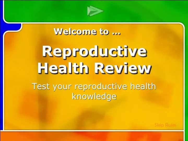 reproductive health review