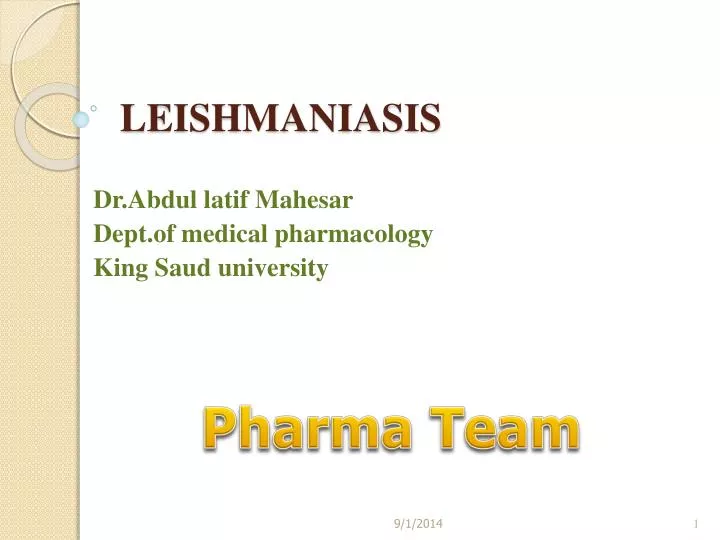 leishmaniasis