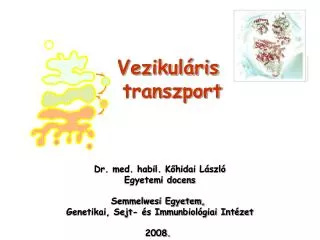 vezikul ris transzport