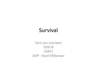 survival