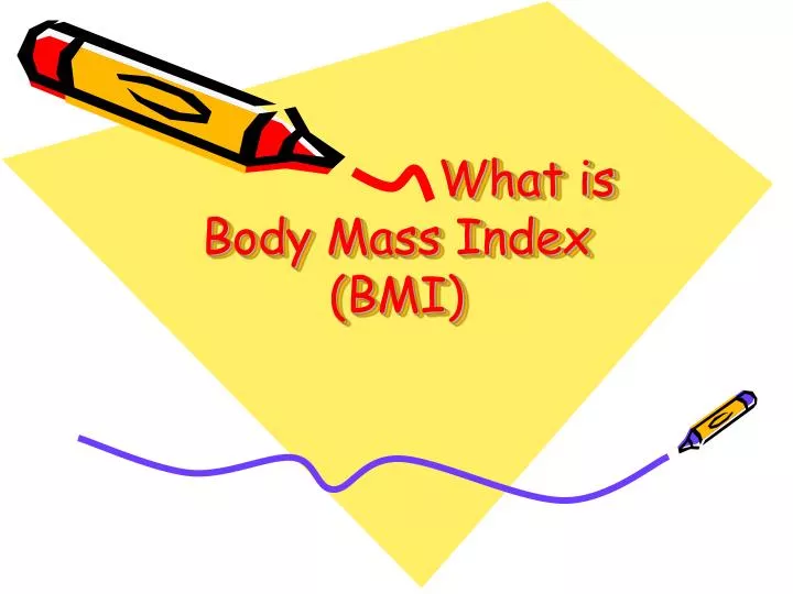 what is body mass index bmi