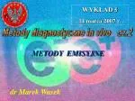 dr Marek Wasek - slide 1