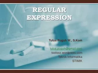 tulus puguh w s kom tulus puguh@gmail com toolooz wordpress com teknik informatika stimik
