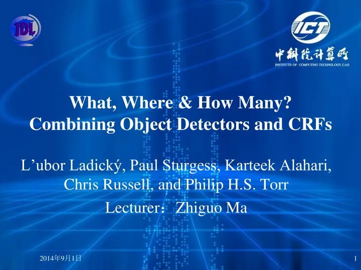 what where how many combining object detectors and crfs