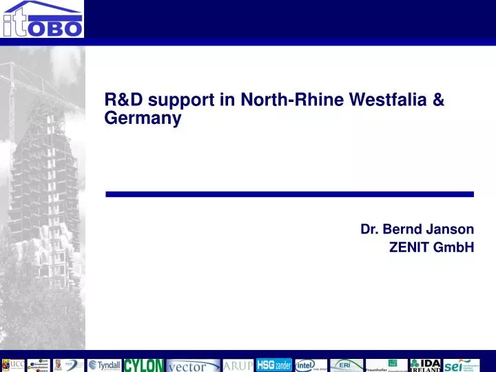 r d support in north rhine westfalia germany