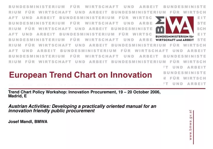 european trend chart on innovation