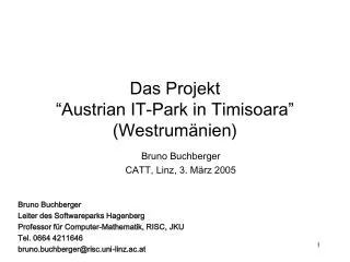 das projekt austrian it park in timisoara westrum nien