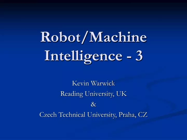 robot machine intelligence 3