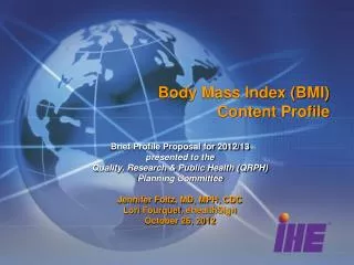 body mass index bmi content profile