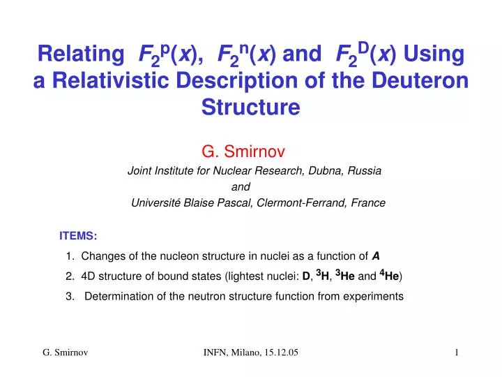 relating f 2 p x f 2 n x and f 2 d x using a relativistic description of the deuteron structure