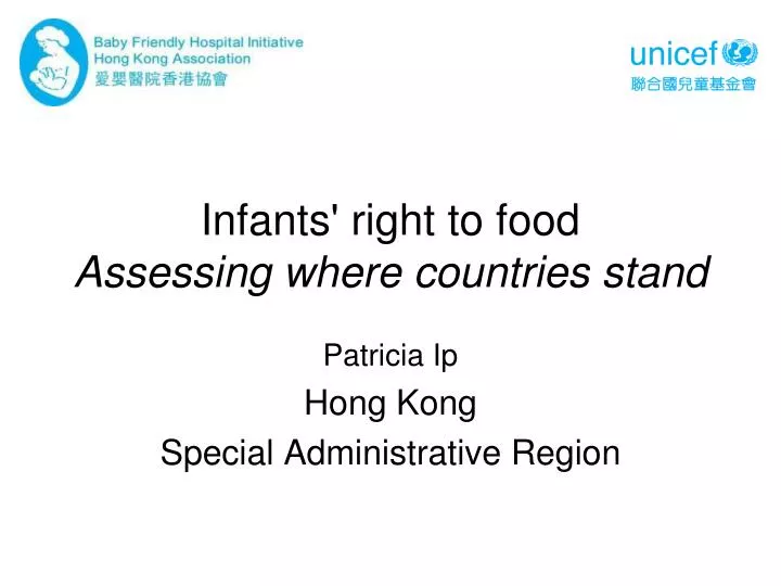 infants right to food assessing where countries stand