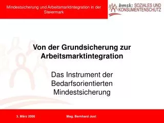 von der grundsicherung zur arbeitsmarktintegration