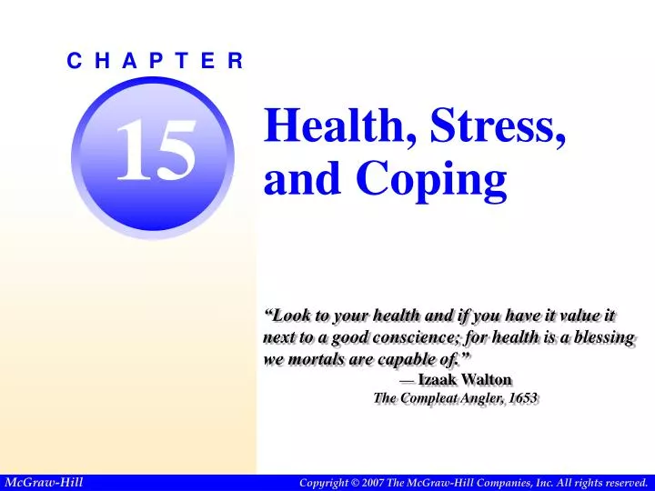 health stress and coping
