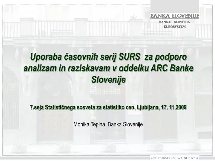 monika tepina banka slovenije