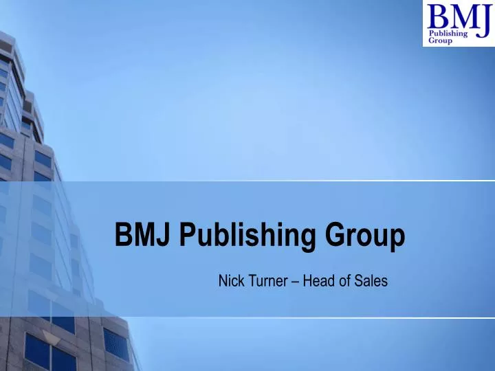 bmj publishing group